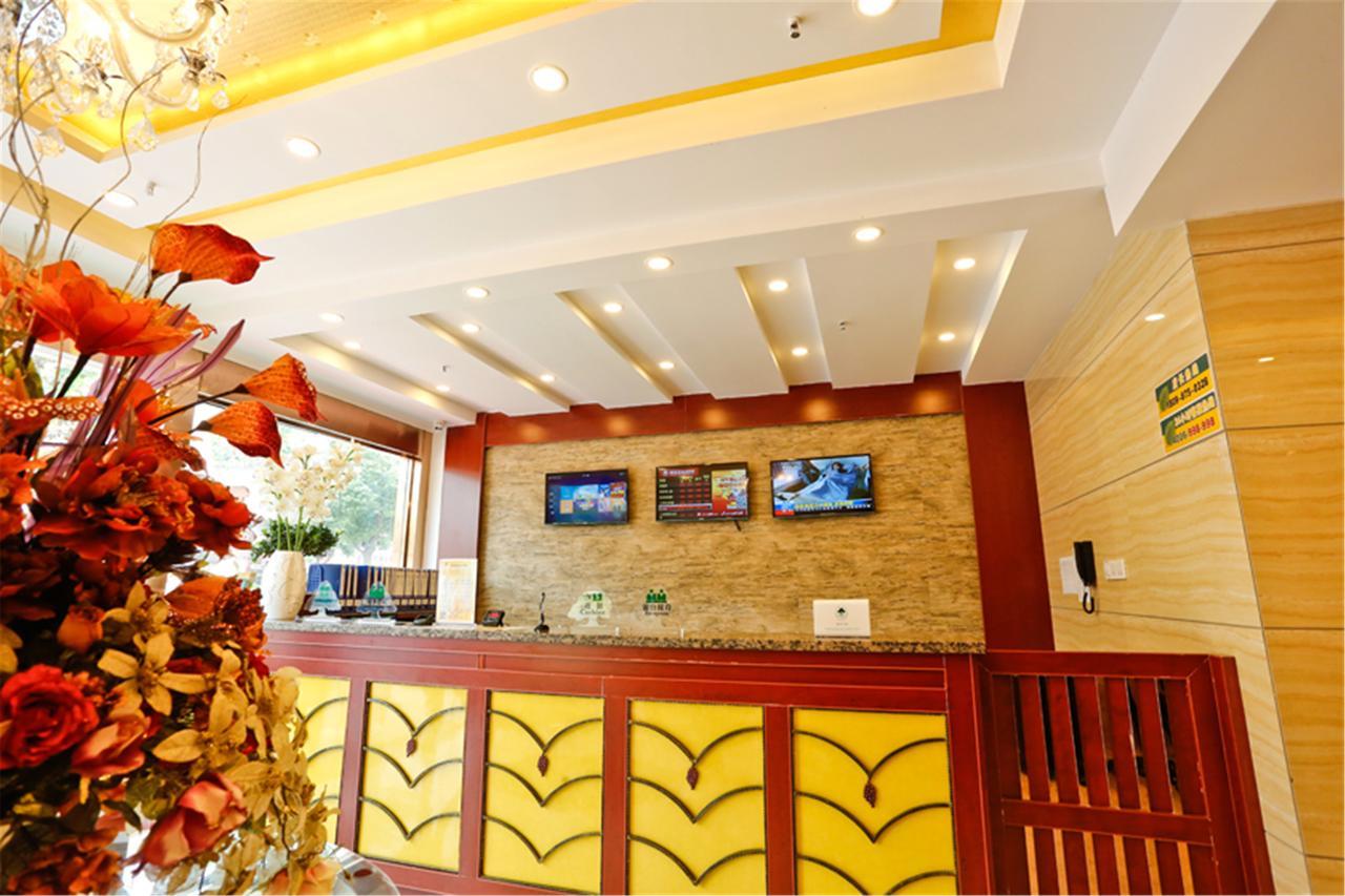 Greentree Inn Dingzhou Railway Station Business Hotel Exterior photo